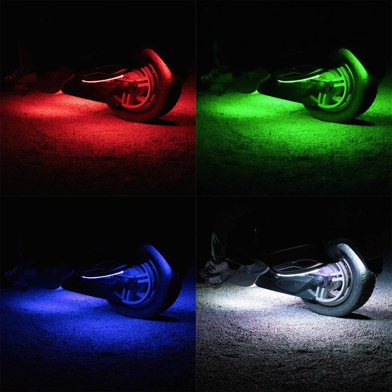 DITRIO 2pcs 2-Feet Underglow RGB Neon LED Light Strips DC 12V for Motorcycles Trikes Trailers Golf Carts ATVs UTVs (Only for InfiColors Series) - Image 4